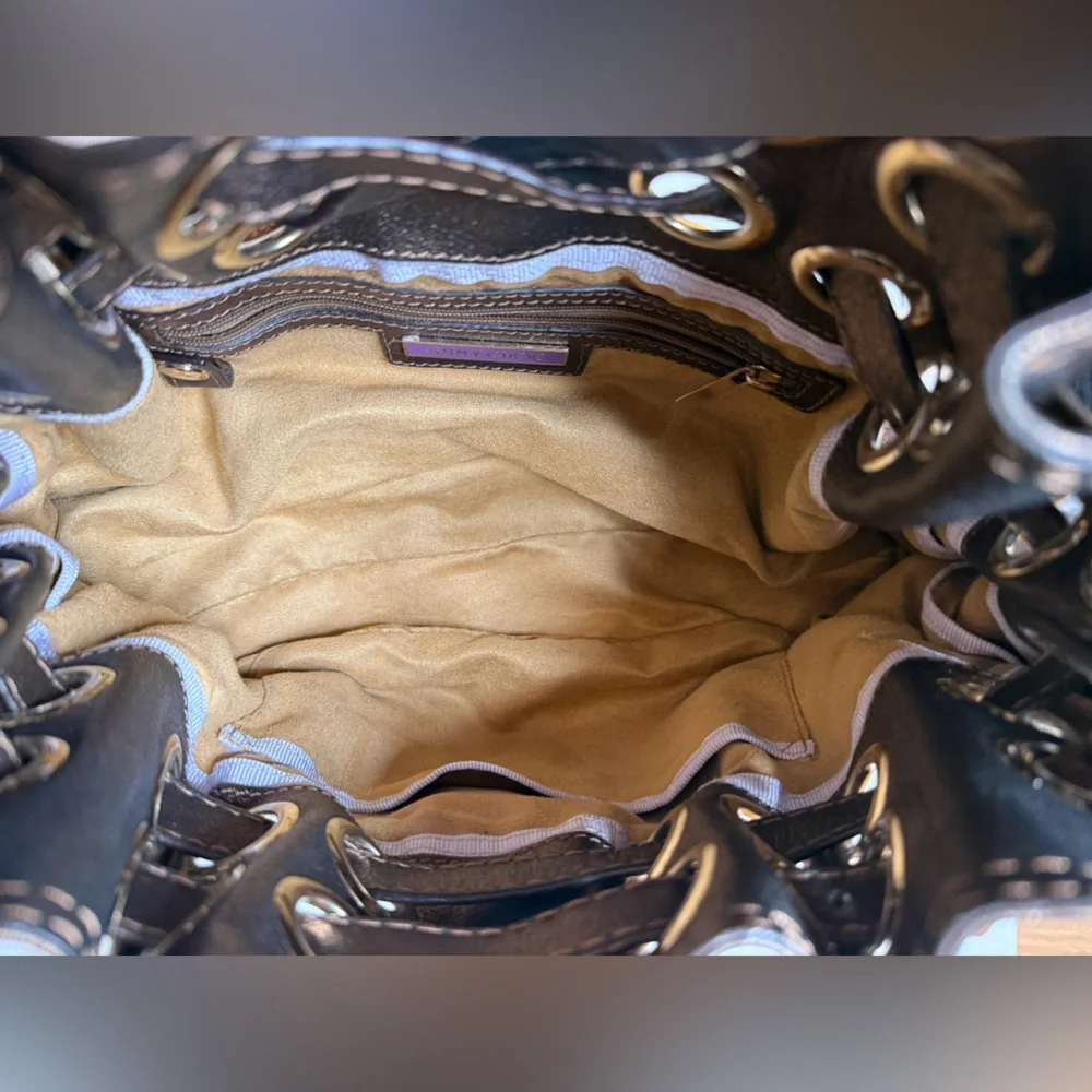 Jimmy Choo Metallic Leather Slouchy Shoulder Bag-see callouts